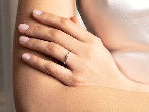 Diamantring Vivid Petite Radiant Cut