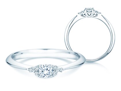Ring Vivid Diamond in Weißgold