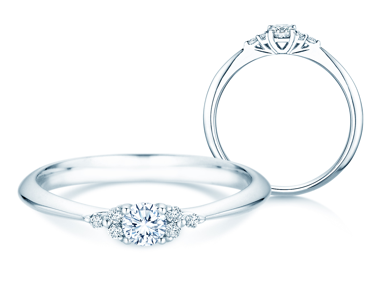 Ring Vivid Diamond Labordiamant