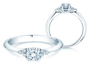 Diamantring Vivid Diamond in Platin