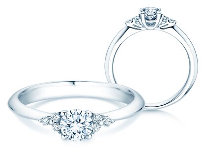 Diamantring Vivid Diamond in Weißgold