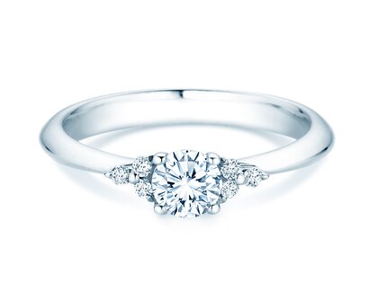 Diamantring Vivid Diamond in Platin