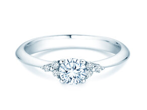 Diamantring Vivid Diamond in Platin