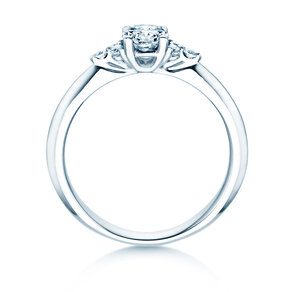 Diamantring Vivid Diamond in Platin