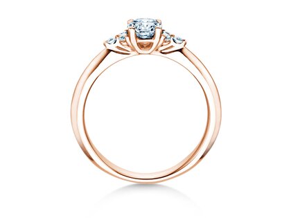 Diamantring Vivid Diamond in Roségold
