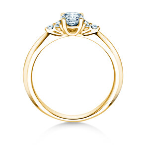 Diamantring Vivid Diamond in Gelbgold