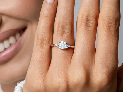Diamantring Vivid Diamond in Gelbgold