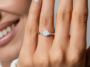 Diamantring Vivid Diamond in Gelbgold