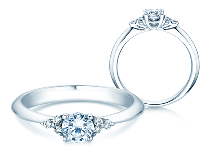 Diamantring Vivid Diamond in Weißgold