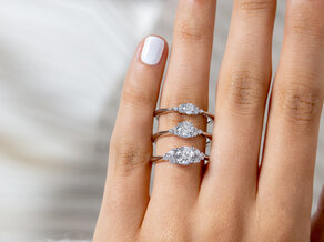 Diamantring Vivid Diamond in Gelbgold