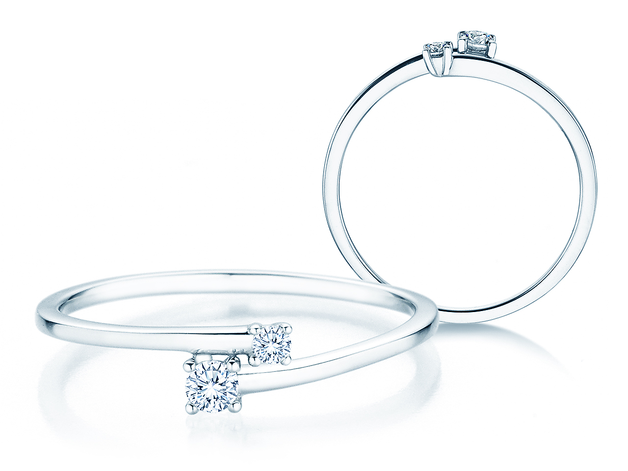 Diamantring You & Me Modern