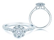 Diamantring Bloom Pavé