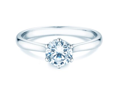 Diamantring Classic 6 Hidden Halo