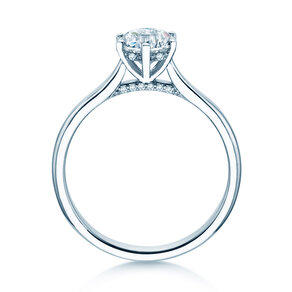 Diamantring Classic 6 Hidden Halo