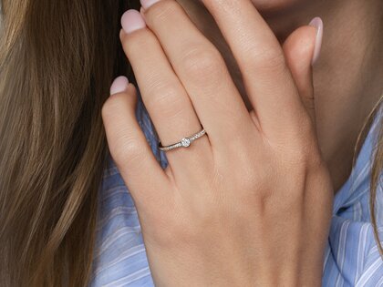 Diamantring Eternal Pavé