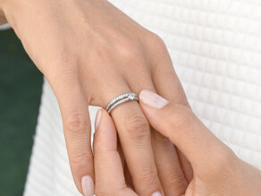 Diamantring Eternal Pavé