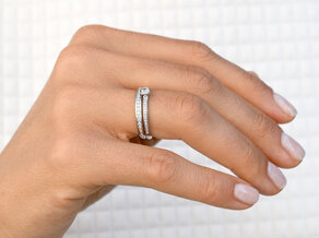 Diamantring Eternal Pavé