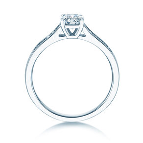 Diamantring Surprise Pavé in Platin