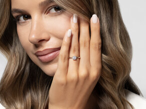Solitärring Classic 4 in 9K Weißgold mit Diamant 0,50ct