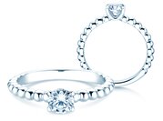 Solitärring Classic Beads