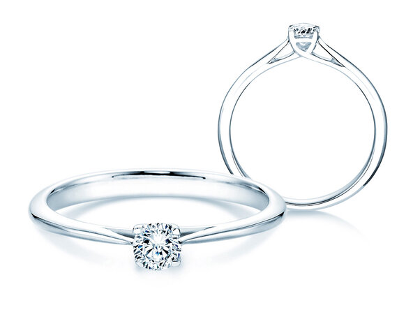 Solitärring Delight in Silber