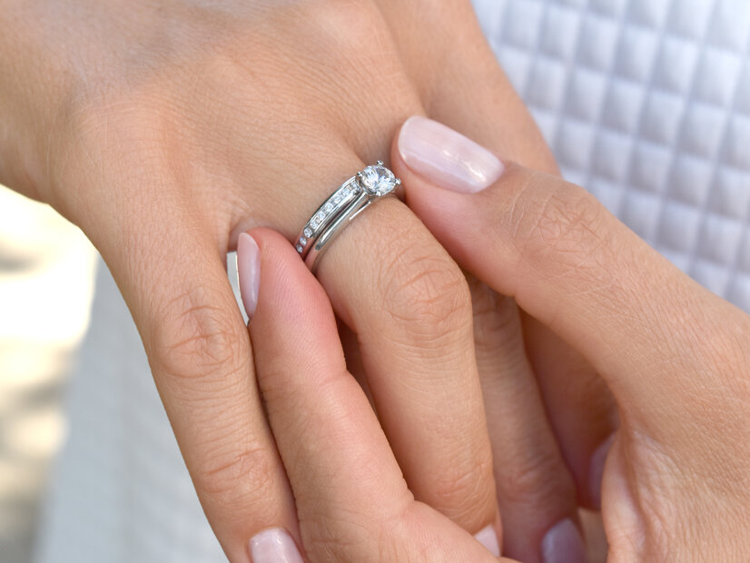 Ringmodell Delight als Vorsteckring