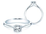 Solitärring Delight in 9K Weißgold mit Diamant 0,75ct