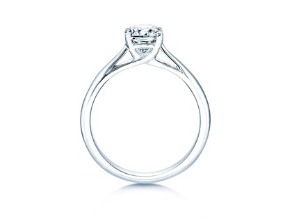 Solitärring Delight in 9K Weißgold mit Diamant 1,00ct