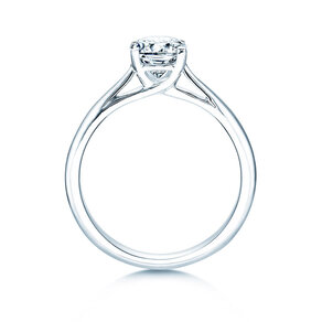 Solitärring Delight in 9K Weißgold mit Diamant 1,00ct