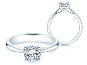 Solitärring Delight in 9K Weißgold mit Diamant 1,00ct