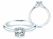 Solitärring Delight in 9K Weißgold mit Diamant 1,00ct