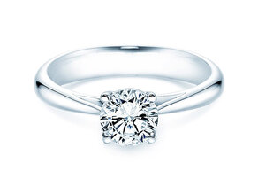 Solitärring Delight in 9K Weißgold mit Diamant 1,00ct
