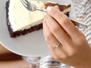 Ring Devotion in 9K Weißgold mit Labordiamant 0,25ct