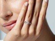 Solitärring Evoke in 9K Weißgold mit Diamant 0,50ct