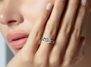 Solitärring Evoke in 9K Weißgold mit Diamant 1,00ct