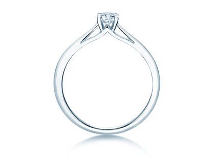 Solitärring Heaven 4 in Silber