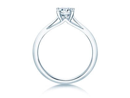 Solitärring Heaven 4 in 9K Weißgold mit Diamant 0,75ct
