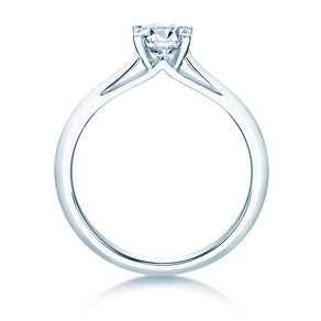 Solitärring Heaven 4 in 9K Weißgold mit Diamant 0,75ct