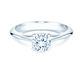 Solitärring Heaven 4 in 9K Weißgold mit Diamant 1,00ct