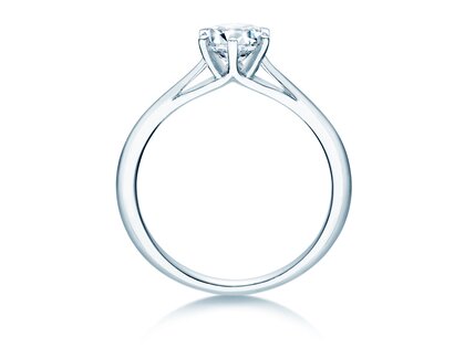 Solitärring Heaven 6 in 9K Weißgold mit Diamant 0,75ct
