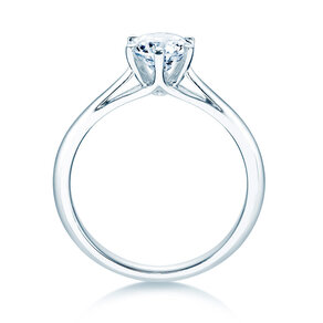 Ring Heaven 6 in 9K Weißgold mit Labordiamant 1,00ct
