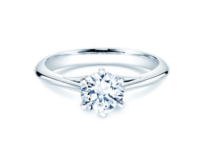 Ring Heaven 6 in 9K Weißgold mit Labordiamant 1,00ct