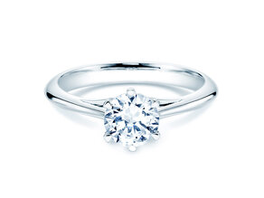Ring Heaven 6 in 9K Weißgold mit Labordiamant 1,00ct