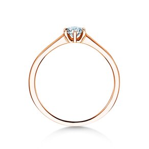 Solitärring Madison in Roségold