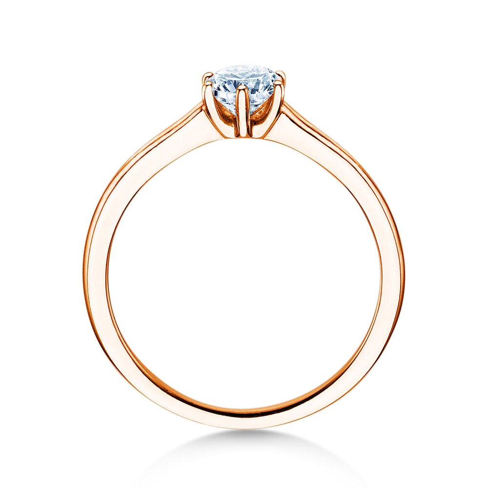 Solitärring Madison in Roségold