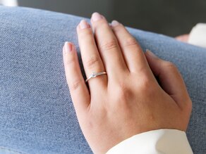 Solitärring Madison in Silber