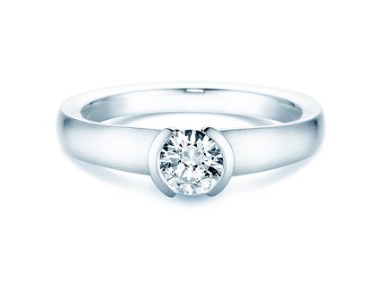 Solitärring Magic Diamond Big in Silber 925/- mit Diamant 0,50ct