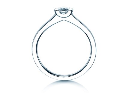 Solitärring Magic Diamond Small in Silber 925/- mit Diamant 0,25ct