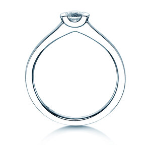 Solitärring Magic Diamond Small in Silber 925/- mit Diamant 0,25ct