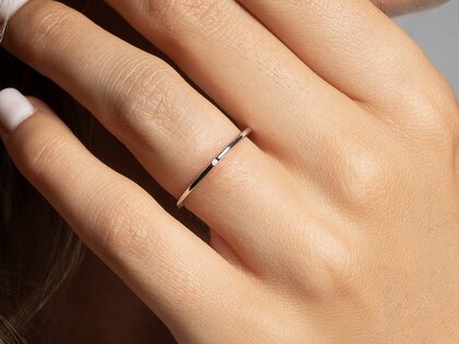 Solitärring Promise Petite in Silber